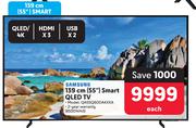 Samsung 55" (139cm) Smart QLED TV QA55Q60DAKXXA