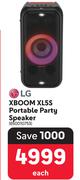 LG Xboom XL5S Portable Party Speaker