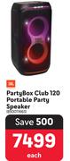 JBL Party Box Club 120 Portable Party Speaker