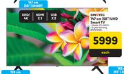 Sinotec 58" (147cm) UHD Smart TV STL-58S1U
