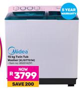 Midea 15Kg Twin Tub Washer KL15TTG1W