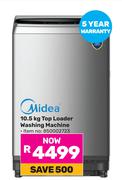 Midea 10.5Kg Top Loader Washing Machine