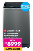 Bennett Read 20Kg Top Loader Washing Machine
