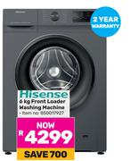 Hisense 6Kg Front Loader Washing Machine