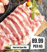 Plain Pork Spare Ribs-Per Kg