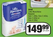 Spar Little Munchkins Nappies-Per Pack