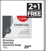 Ef-Active Charcoal Glycerine Soap-100g