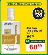 Afri Pure The Body Oil-180ml