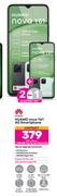 2 x Huawei Nova Y61 4G Smartphone-On 1.2GB Red Top Up Core More Data + On Promo 75