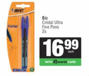 Bic Cristal Ultra Fine Pens-2s