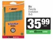 Bic Pencils Evolution 8 + 5