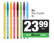 Bic Pen Crystal-8s