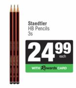 Staedtler HB Pencils-3s