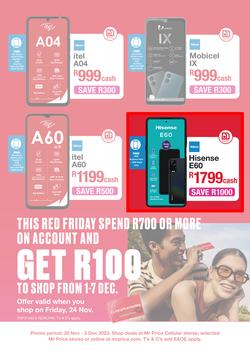 Mr Price Cellular : Red Friday (20 November - 03 December 2023), page 8