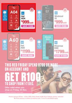Mr Price Cellular : Red Friday (20 November - 03 December 2023), page 8