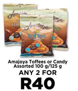 Amajoya Toffees Or Candy Assorted-For Any 2 x 100g/125g