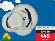 12 Piece Casey Dinner Set-Per Set