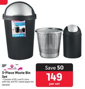 Miss Molly Piece Waste Bin Set-Per Set