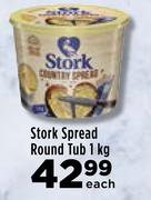 Stork Spread Round Tub-1Kg Each