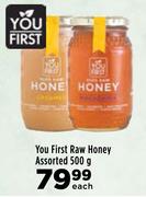 You First Raw Honey Assorted-500g Each