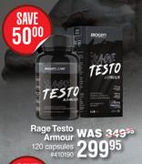 Biogen Rage Testo Armour 120 Capsules
