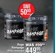 Biogen Rage Rampage Assorted-400g Each