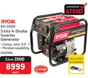 Steco 3 KVA 4 Stroke Inverter Generator RG-3000i