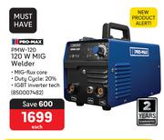 Pro Max 120W Mig Welder PMW-120