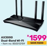 TP-Link AX3000 Dual Band WiFi
