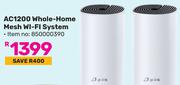 TP-Link AC1200 Whole Home Mesh WiFi System