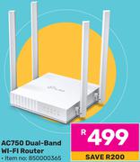 AC750 Dual Band WiFi Router