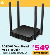 TP-Link AC1200 Dual Band WiFi Router