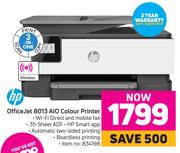 hp Office Jet 8013 AIO Colour Printer