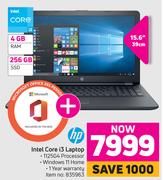hp 15.6" (39cm) Intel Core i3 Laptop