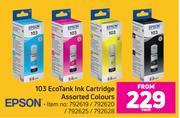 Epson 103 EcoTank Ink Cartridge-Each