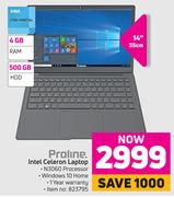 Proline 14" (35cm) Intel Celeron Laptop