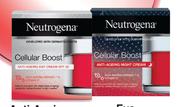 Neutrogena Cellular Boost Anti-Ageing Day SPF20 Or Night Cream-50ml Each
