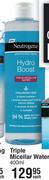 Neutrogena Hydro Boost Triple Micellar Water-400ml