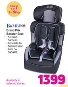 Bambino Grand Prix Booster Seat