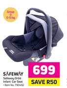 Safeway Orbit Infact Car Seat