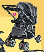 Little One Grey Reversible Stroller-Each