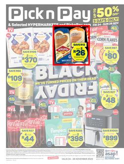 Pick n Pay Gauteng, Free State, North West, Mpumalanga, Limpopo and Northern Cape : Black Friday Specials (24 November - 26 November 2023), page 8