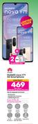 2 x Huawei Nova Y71 4G Smartphone-On 1.2GB Red Top Up Core More Data + On Promo 75