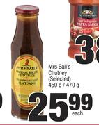 Mrs.Ball's Chutney (Selected)-450g/470g Each
