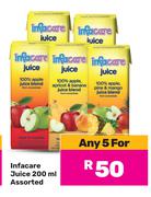 Infacare Juice Assorted-For 5 x 200ml