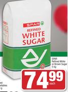Spar Refined White Or Brown Sugar-5Kg Each
