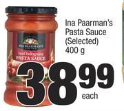 Ina Paarman's Pasta sauce (Selected)-400g Each