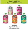 Rhodes Squish Infant Food (All Variants)-For Any 5 x 110ml