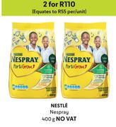 Nestle Nespray-For 2 x 400g
