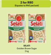 Selati Golden Brown Sugar-For 2 x 2Kg